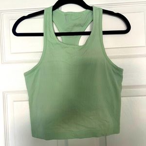 Lululemon Ebb to Street Cropped Racerback Tank Top